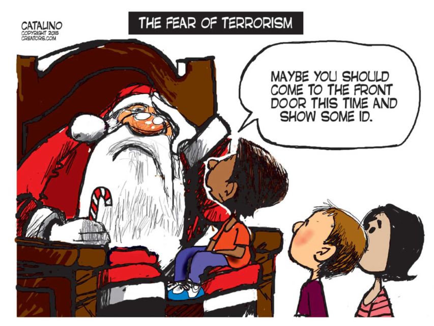 Image result for domestic terror cartoon
